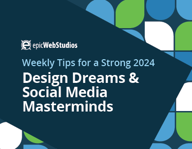 Weekly Tips for a Strong 2024 - Design Dreams🧑‍💻& Social Media Masterminds💡