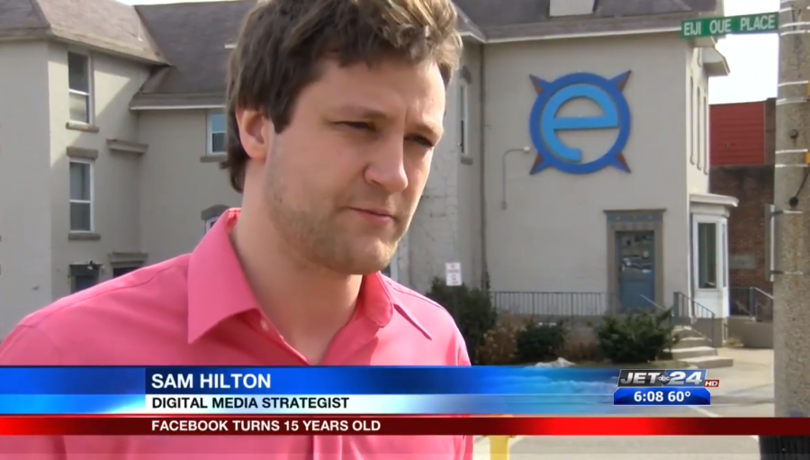 Digital Media Strategist, Sam Hilton, Interviewed About Facebook's 15th Anniversary