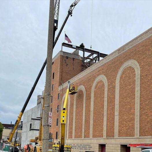 Warner Theatre Taking Shape