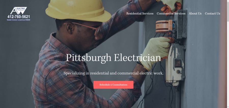 AW Electrical Site Launch