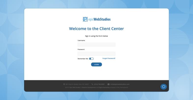How the Epic Client Center Puts Your Website's Success at Your Fingertips