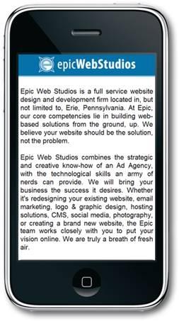 New Add-On Announced: Mobile Websites!