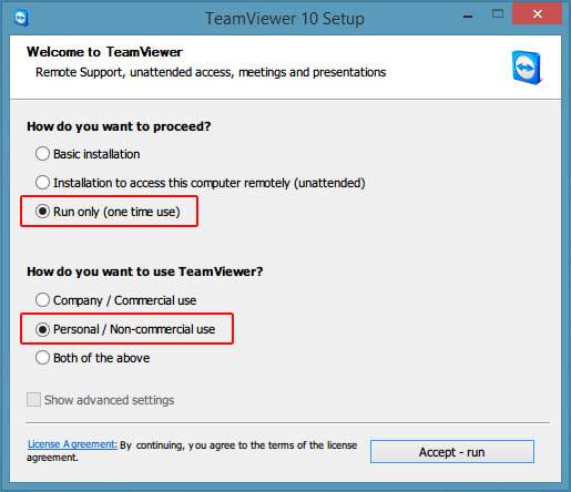 teamviewer unattended access security